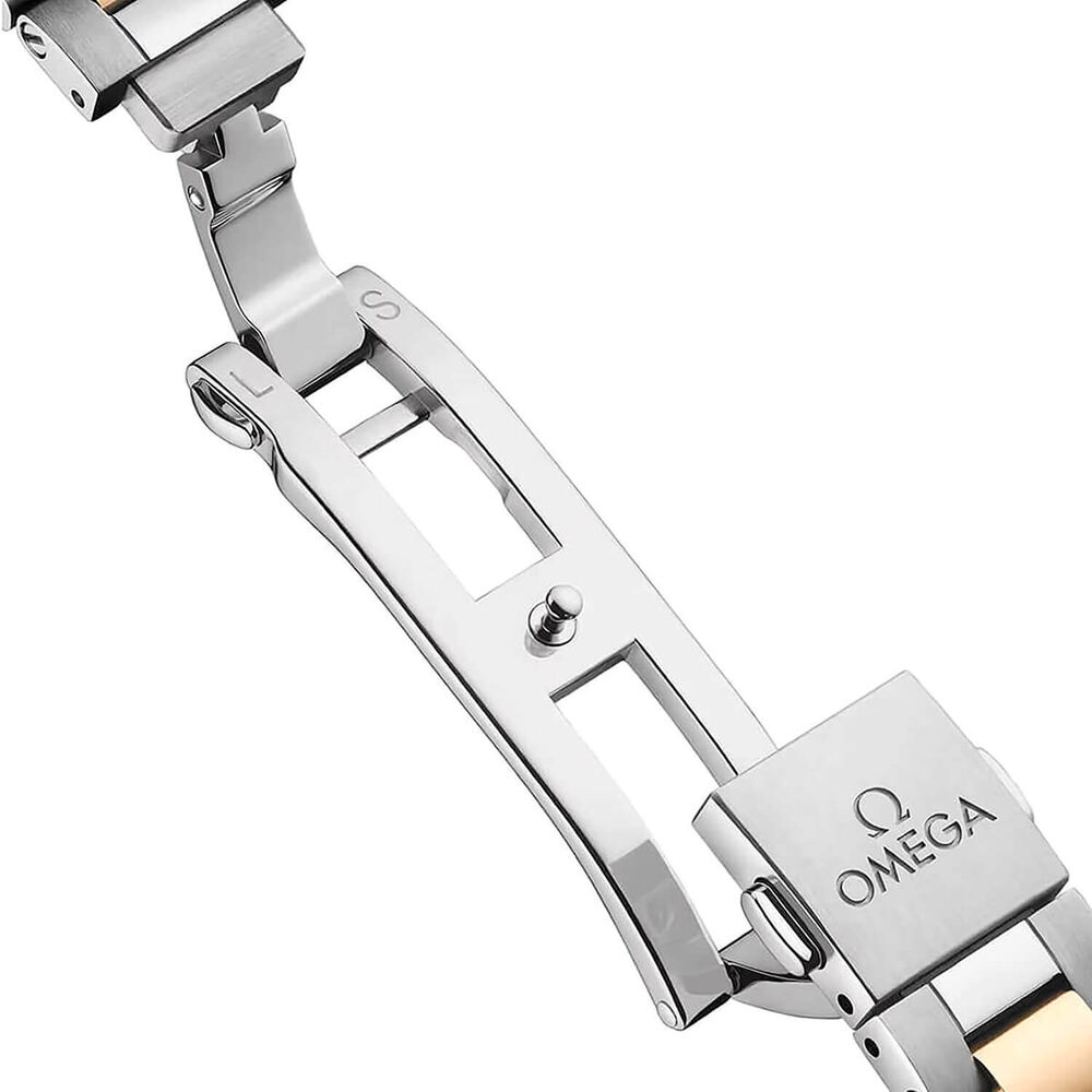 OMEGA Aqua Terra 150M 30mm Silver Dial Moonshine™ Gold & Steel Bracelet Watch image number 6