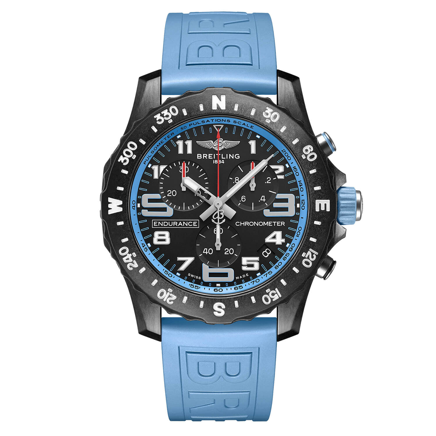 Breitling blue strap cheap