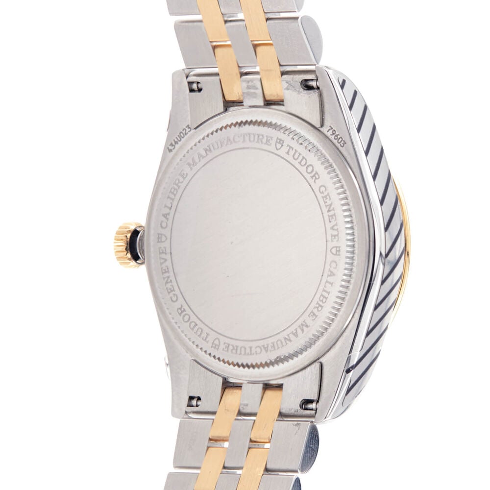 Pre-Owned TUDOR Black Bay One 31mm S&G Black Dial Two-Tone Steel Bracelet Watch image number 3