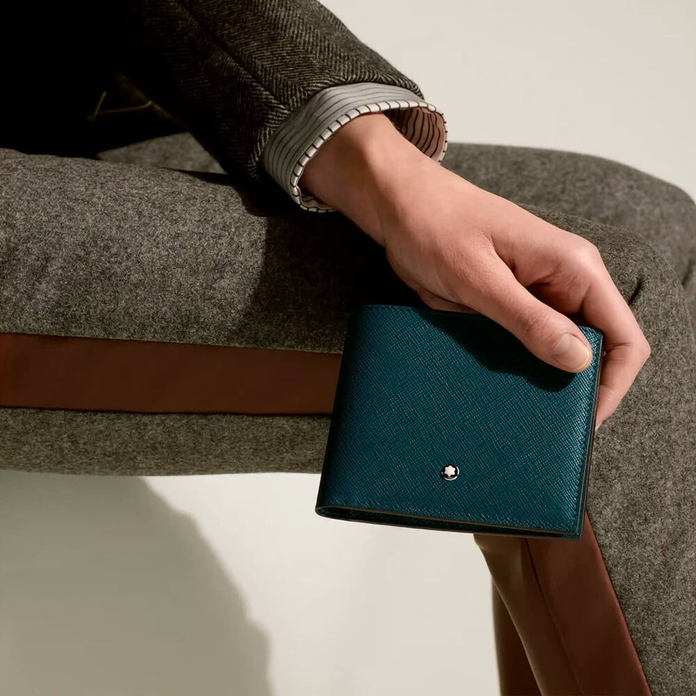 Montblanc Meisterstück Sartorial Cyprus Blue 8 Credit Cards Wallet image number 6