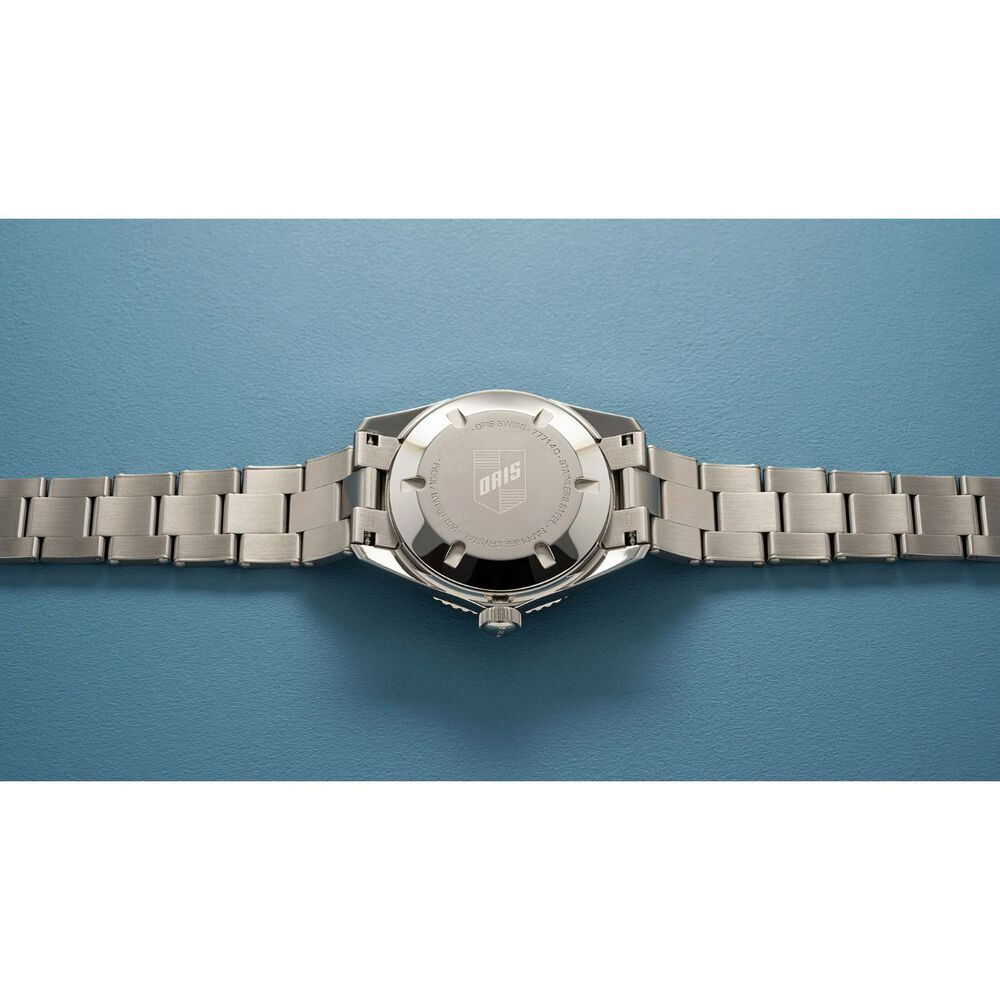 Divers Sixty-Five ‘Cotton Candy’ 38mm Blue Dial Steel Bracelet Watch image number 6