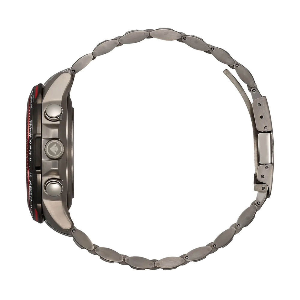 Citizen Red Arrows Skyhawk A.T Super Titanium™ 47mm Black Dial Bracelet Watch image number 2