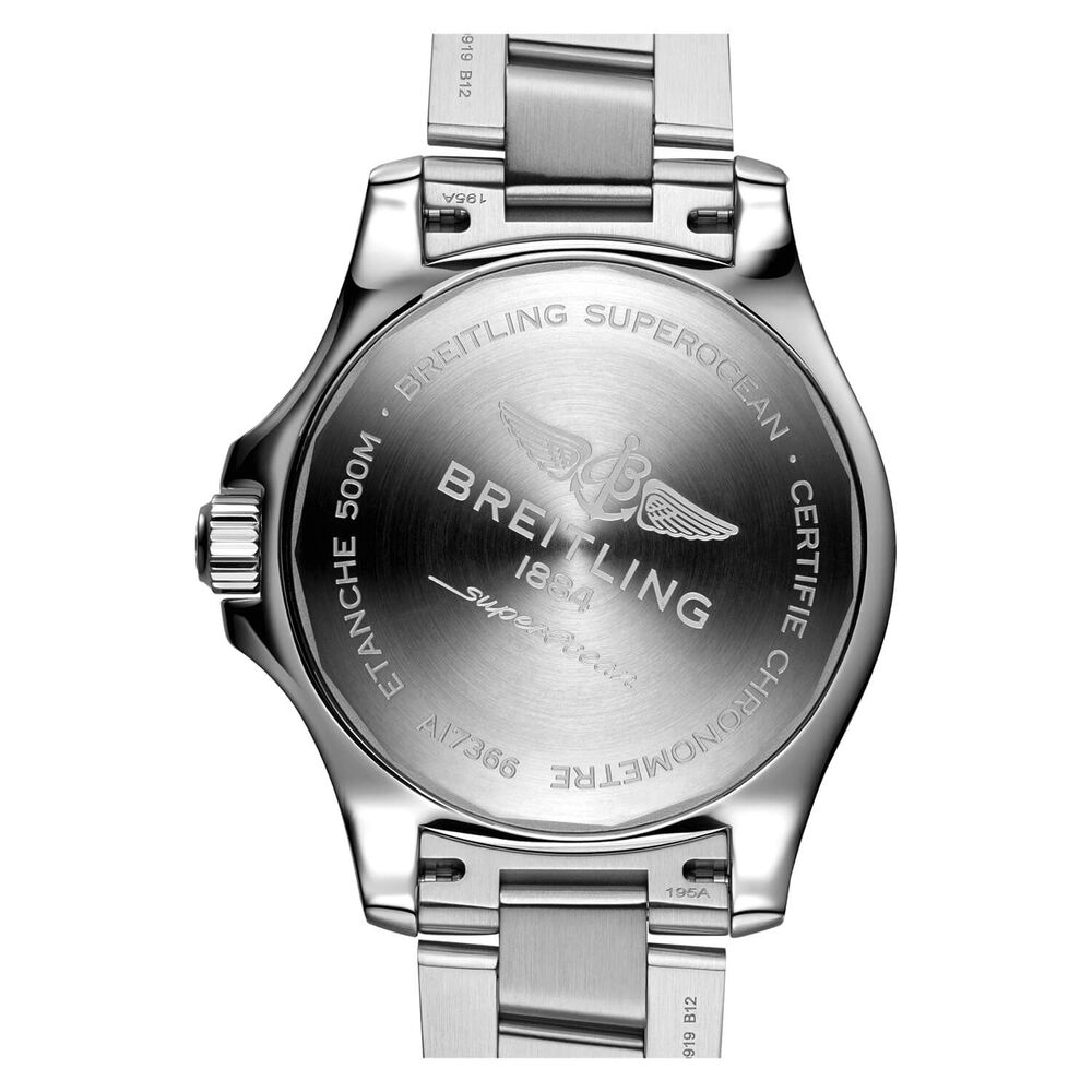 Breitling Superocean Mens Selfwinding Mechanical Steel Bracelet Watch image number 3