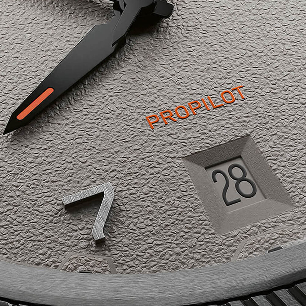 Oris ProPilot Date 41mm Chalk Dial Stainless Steel Bracelet Watch image number 2