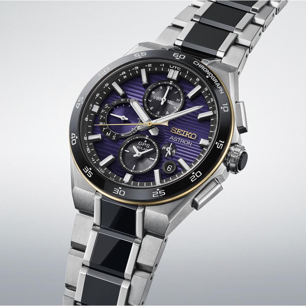 Seiko 145th Anniversary Astron GPS Solar Limited Edition Edo Purple Watch