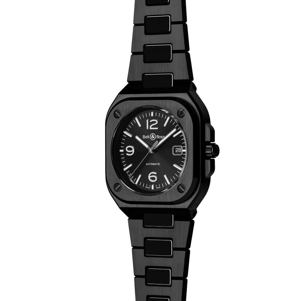 Bell & Ross BR 05 41mm Black Dial Ceramic Bracelet Watch image number 1