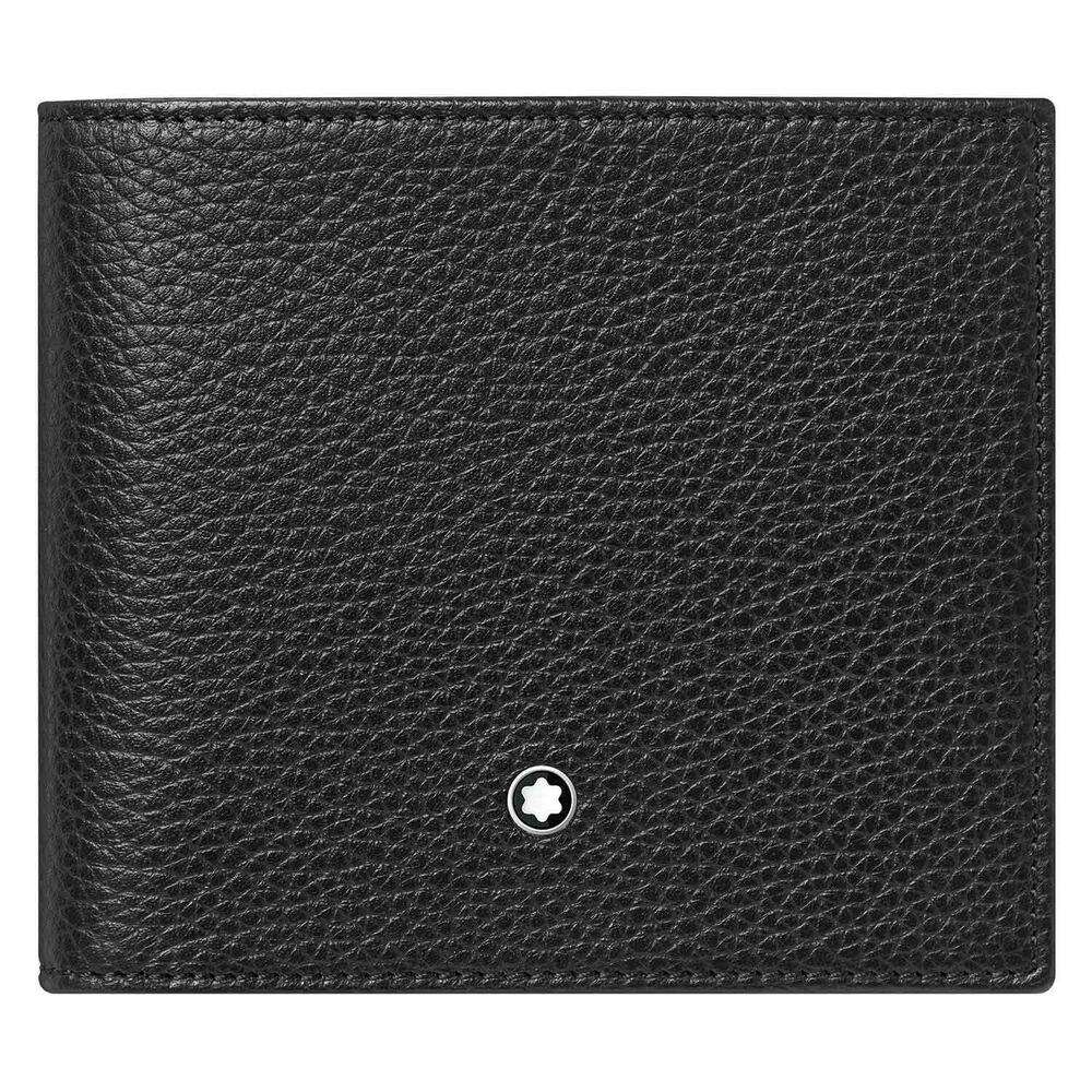 Mont Blanc Meisterstück Soft Grain 4cc with Coin Case Black Wallet