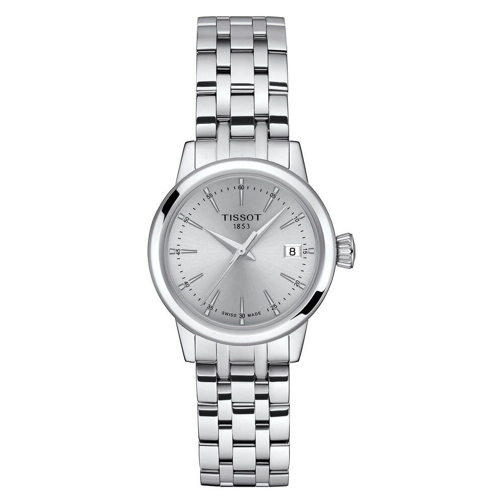 Tissot Classic Dream 28mm Silver Dial Steel Bracelet Watch image number 0