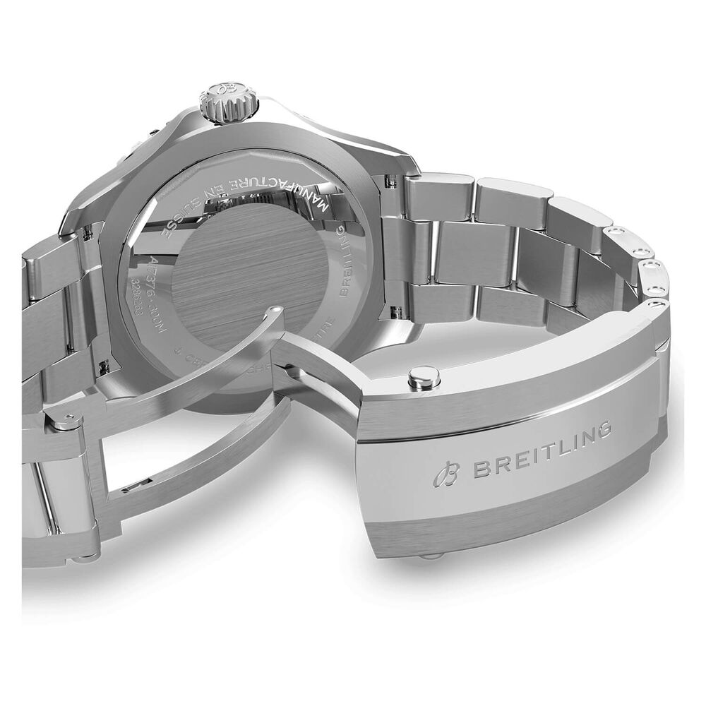 Breitling Superocean Automatic 44 Black Dial Bracelet Watch image number 6