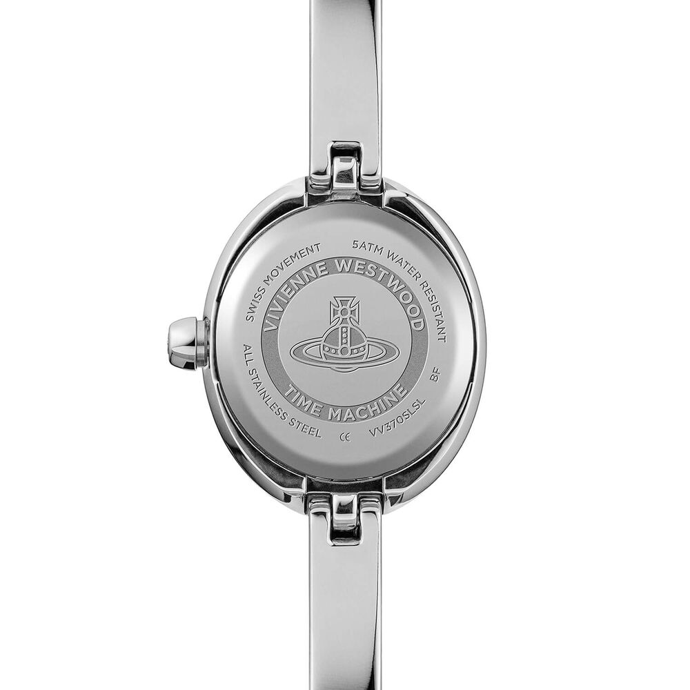 Vivienne Westwood Audley 22mm Silver Dial Steel Bracelet Watch