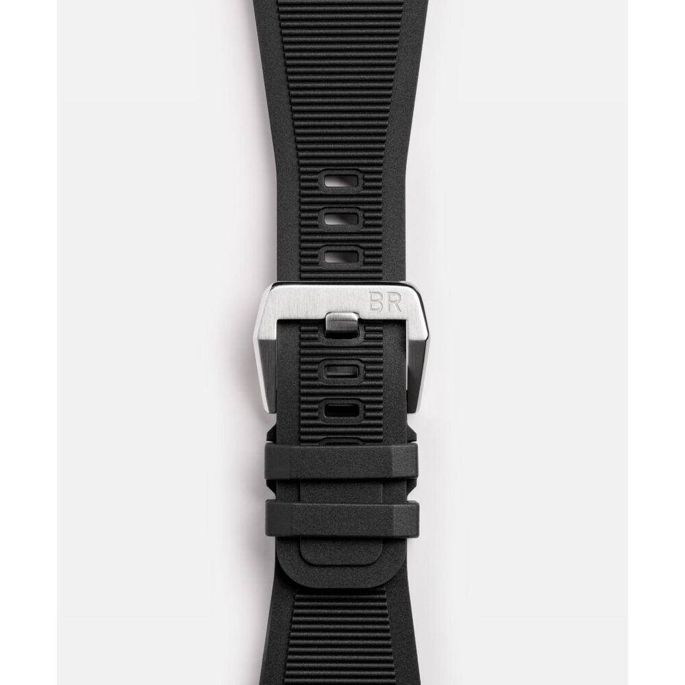 Bell&Ross Auto White Diver 42mm Silver Dial Black Strap Watch image number 4