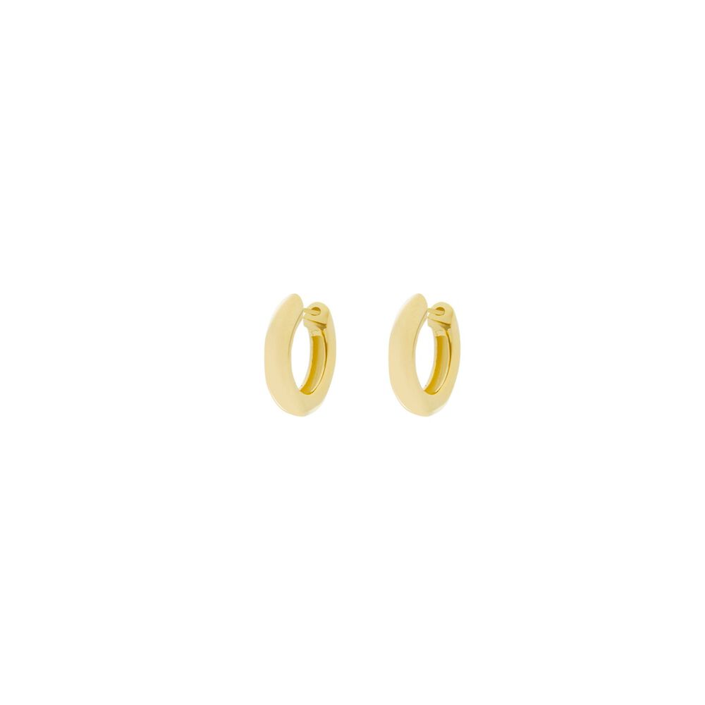CARAT* London Haley Gold Vermeil Large Hoop Earrings