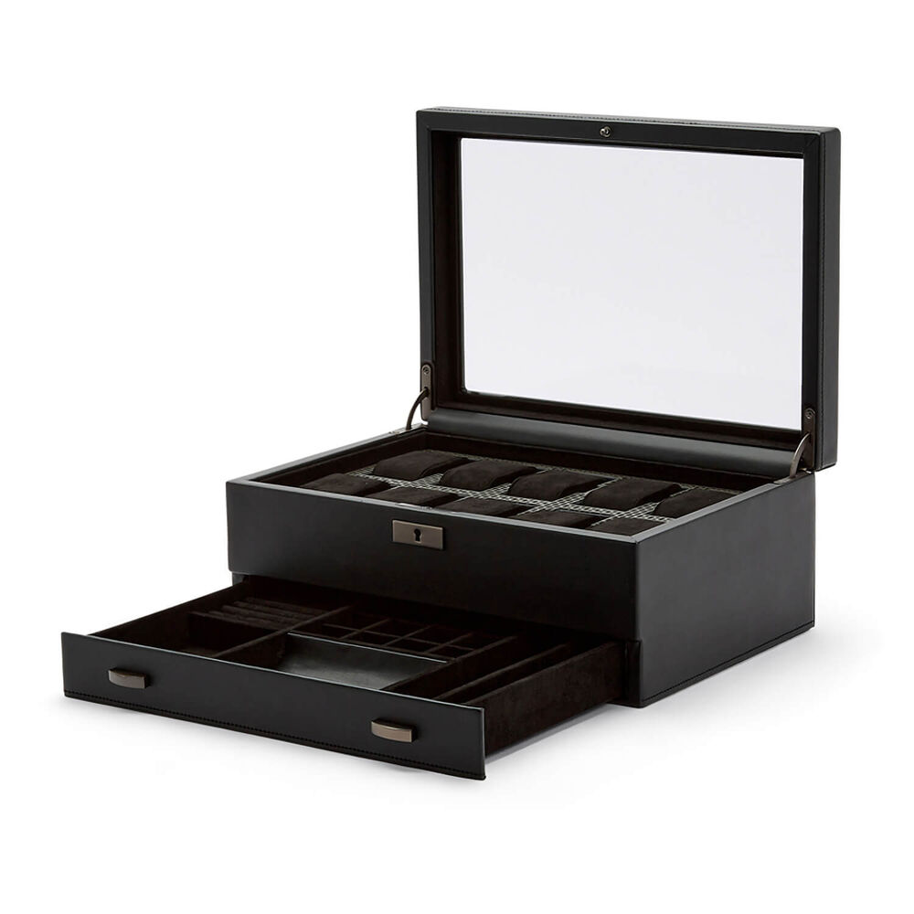 WOLF AXIS 10pc Drawer Powder Coat Watch Box image number 2