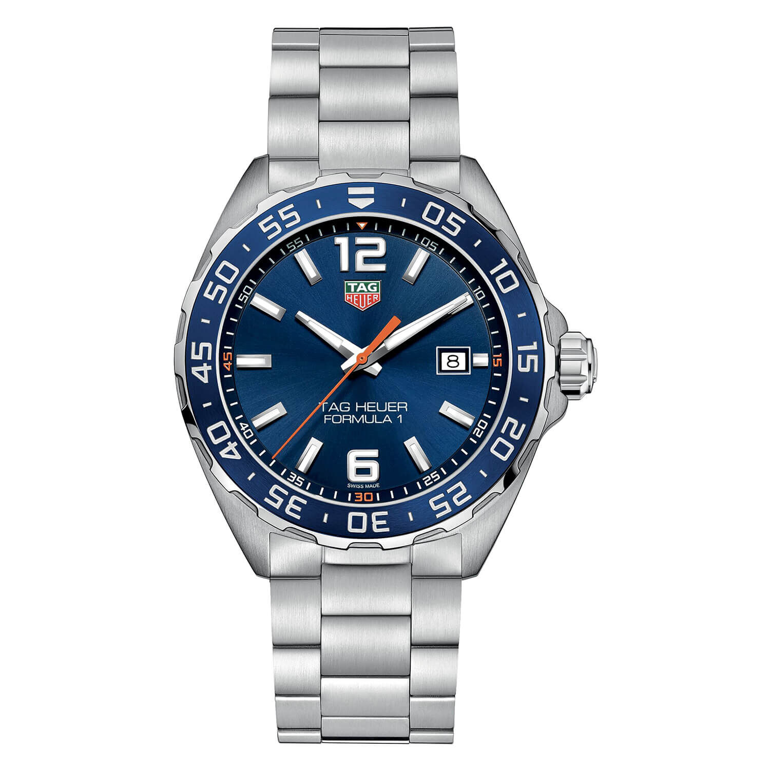 TAG Heuer Formula 1 Blue Dial Blue Bezel Bracelet Watch