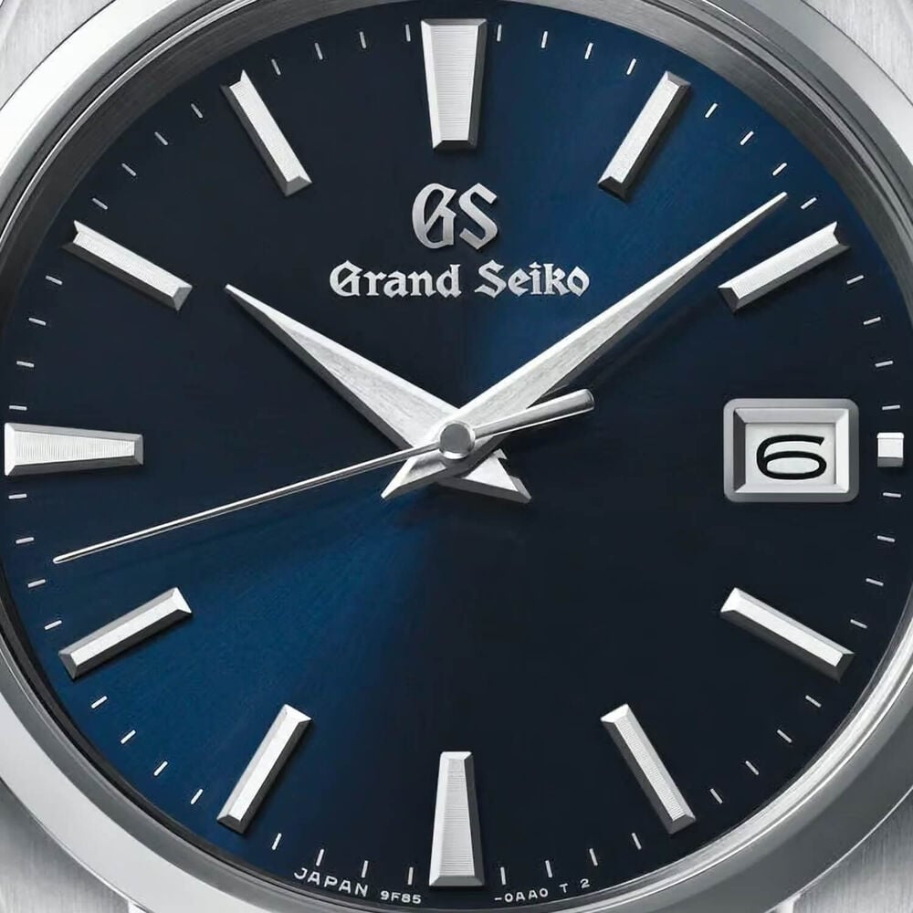 Grand Seiko Heritage Quartz 40mm Blue Dial Steel Bracelet Watch image number 1