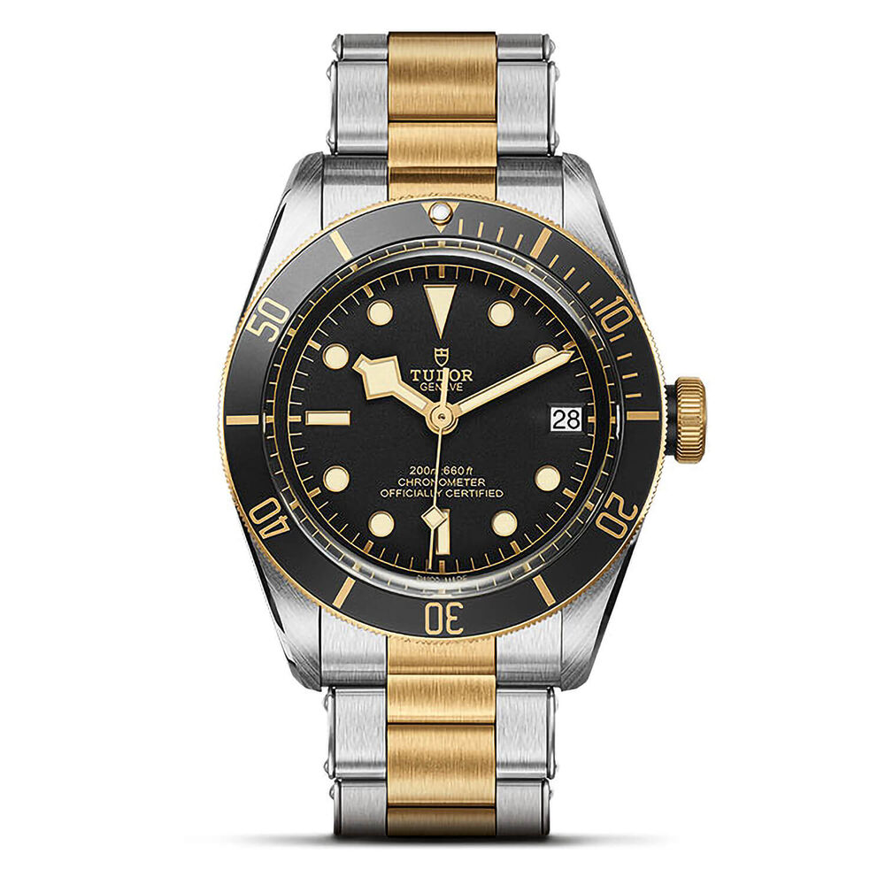 TUDOR Black Bay S&G Steel and Gold Bracelet Men's Watch