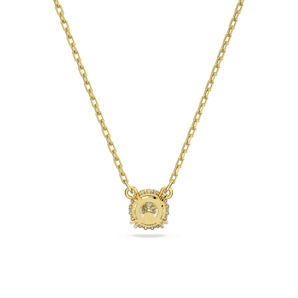 Swarovski Constella Yellow Gold Plated Cubic Zirconia Pendants