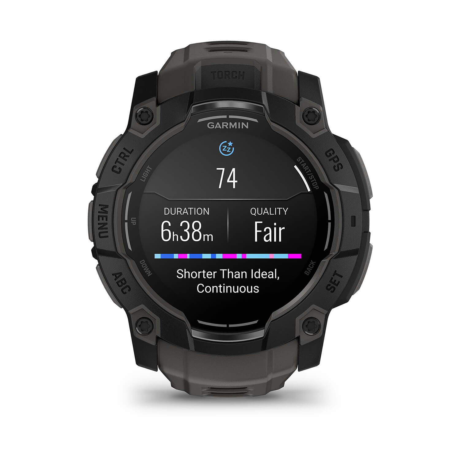 時計 Garmin INSTINCT3 AMOLED 50mm Garmin Instinct 3 AMOLED 50mm Black Charcoal Silicon Watch