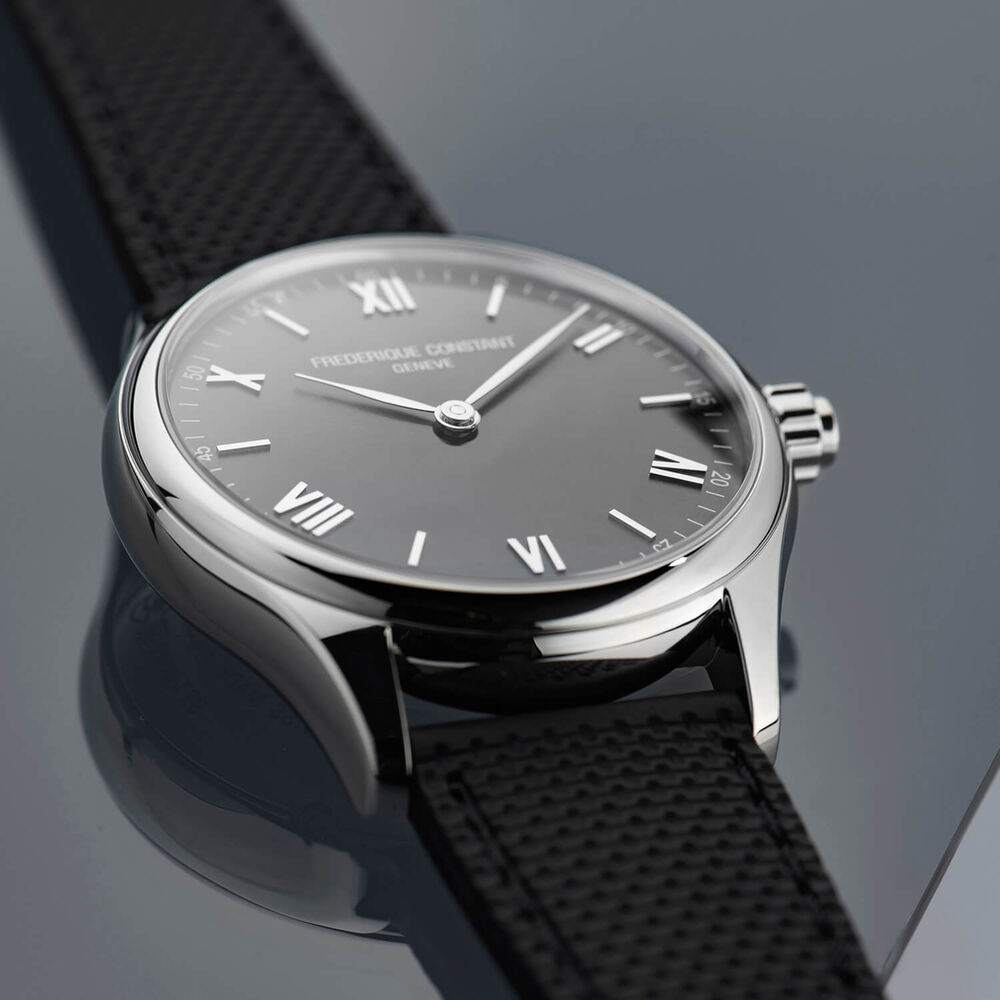Frederique Constant Connected Black Multi Function Case Black Watch image number 4