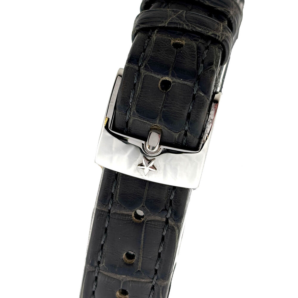 Pre-Owned Zenith Elite Ultra Thin 33mm Lady Moonphase Mother of Pearl Leather Strap Watch image number 2