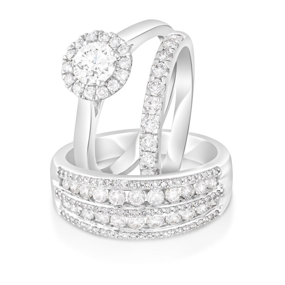 Ladies' Platinum 0.40 Carat Diamond Claw Set Wedding Ring image number 5