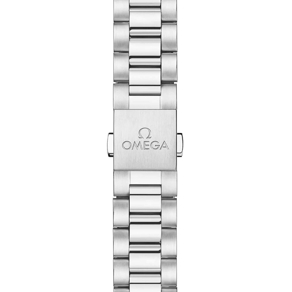 OMEGA Aqua Terra 150M 30mm Grey Dial Diamond Dots Steel Bracelet Watch image number 3