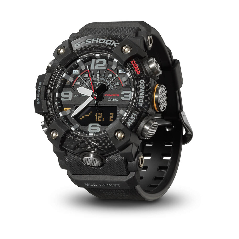 G-SHOCK Master of G Land Mudmaster 55.4mm Dial Black Resin Strap Watch image number 1