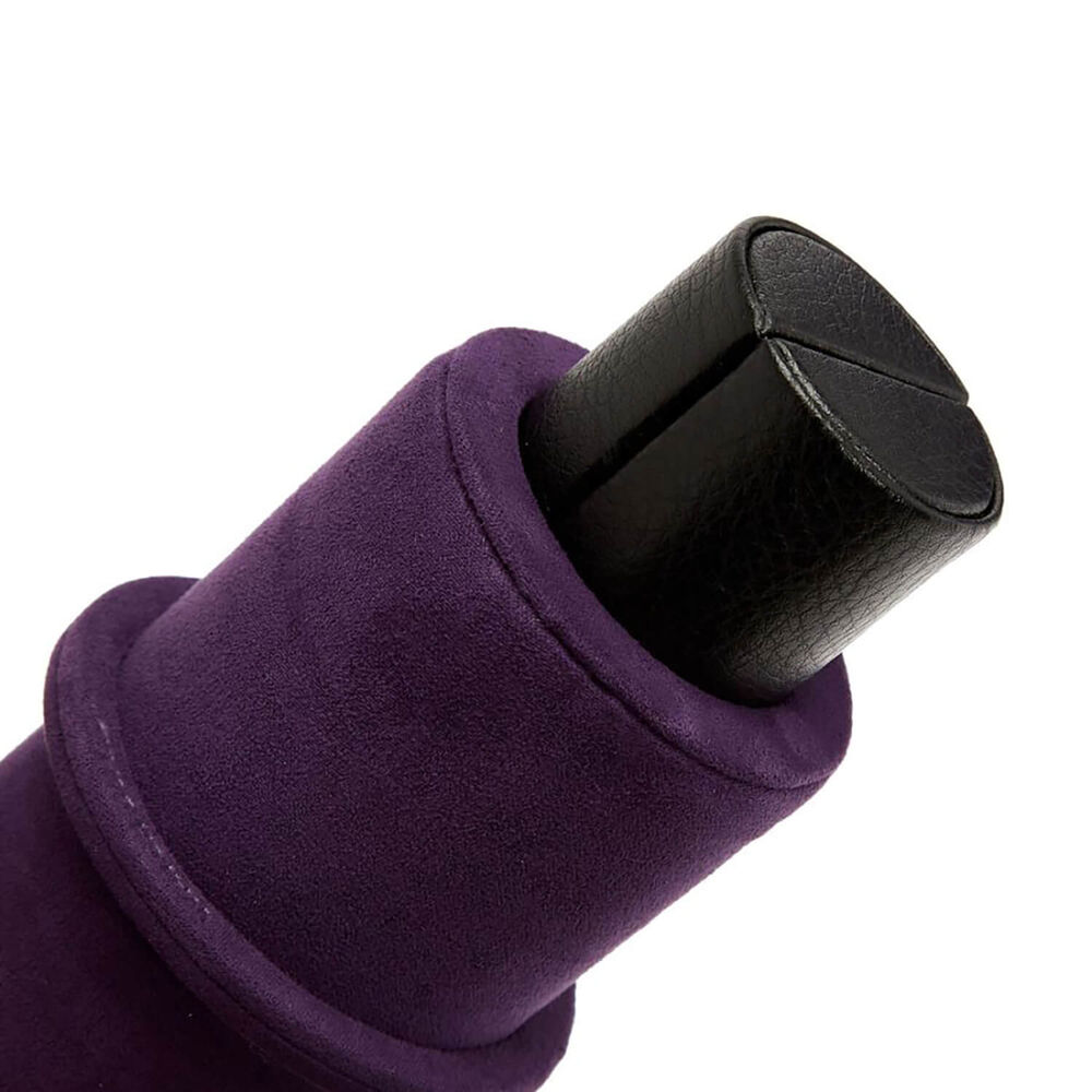 WOLF Blake Black & Purple Triple Watch Roll With Capsule
