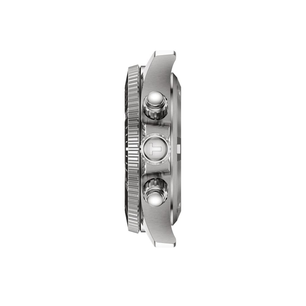 Tissot Seastar 1000 Quartz Chronograph 38mm Black Dial Steel Bracelet Watch image number 2
