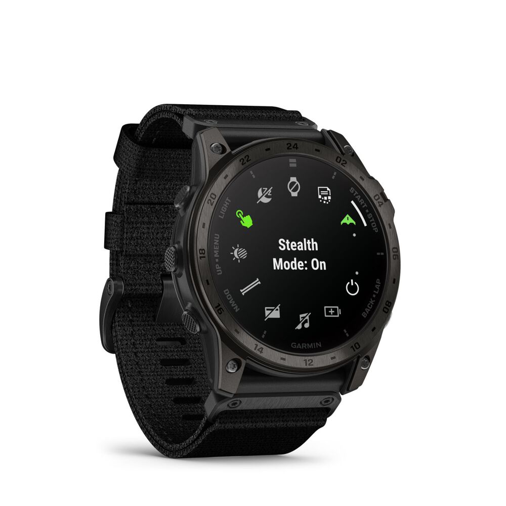 Garmin Tactix 7 AMOLED Edition 51mm Titanium Case Fabric Strap Watch image number 3