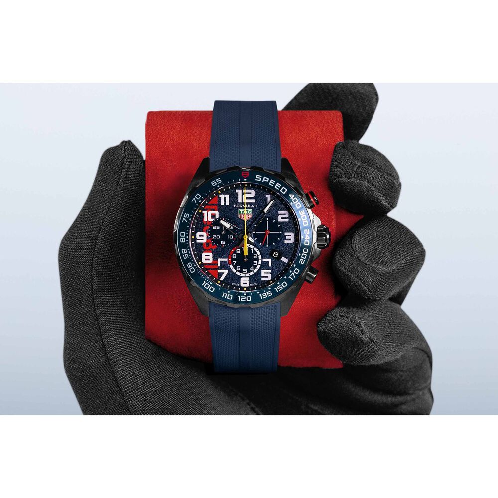 TAG Heuer Formula 1 Chronograph X Oracle Red Bull Racing 43mm Limited Edition Watch image number 8