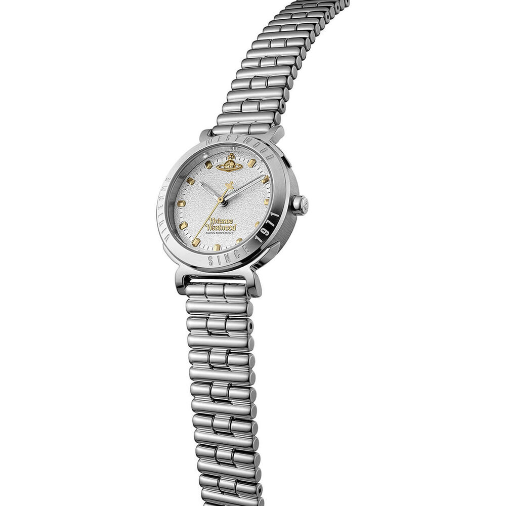 Vivienne Westwood Chelsea 31mm Silver Dial Steel Bracelet Watch