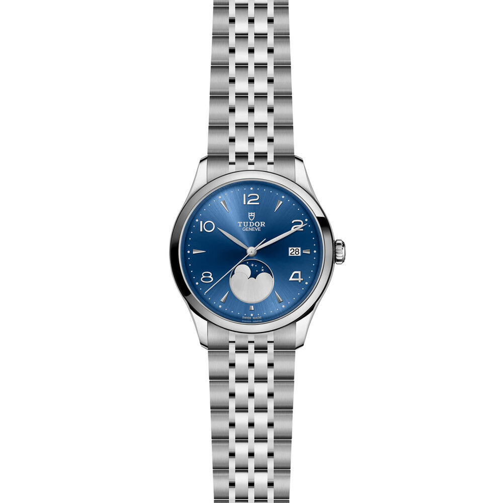 TUDOR 1926 Luna 39mm Blue Dial Steel Bracelet Watch image number 1