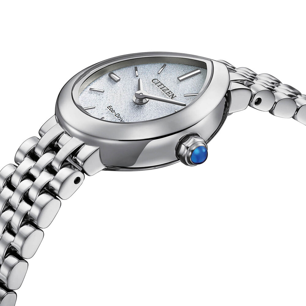 Citizen L Rainell 20mm Silver Dial Steel Bracelet Watch