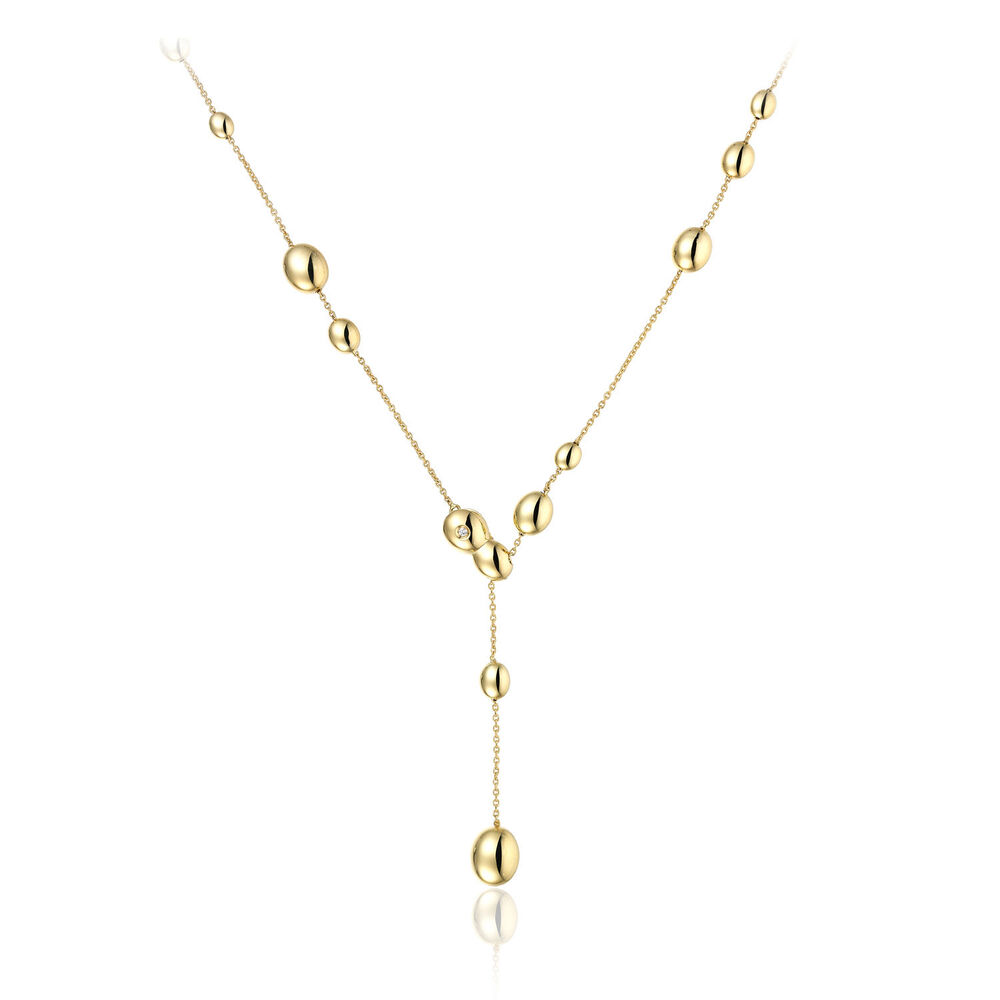 Chimento 18ct Yellow Gold Diamond Armillas Collection Acqua Drops Necklace image number 0