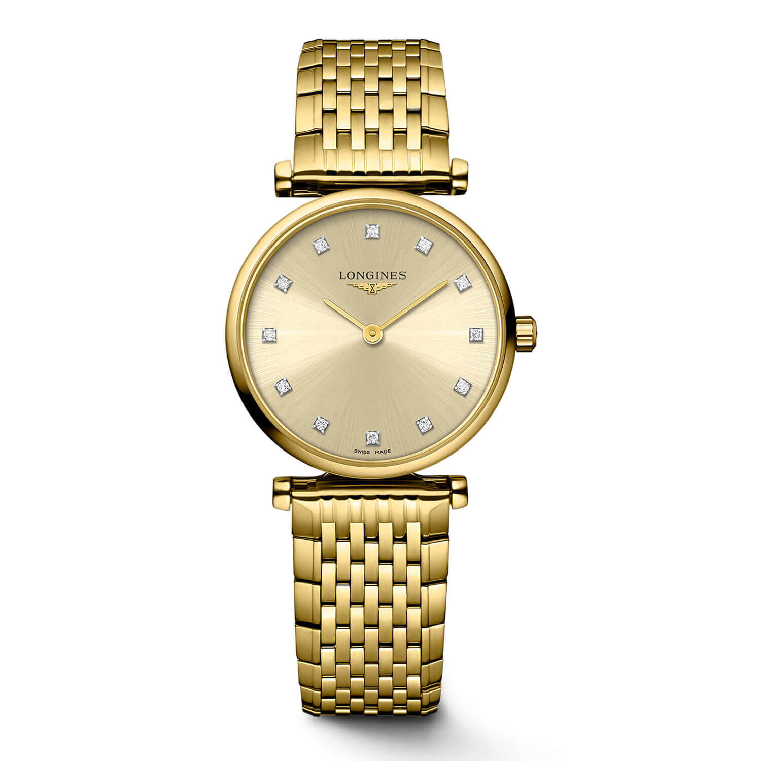Longines yellow gold top watch
