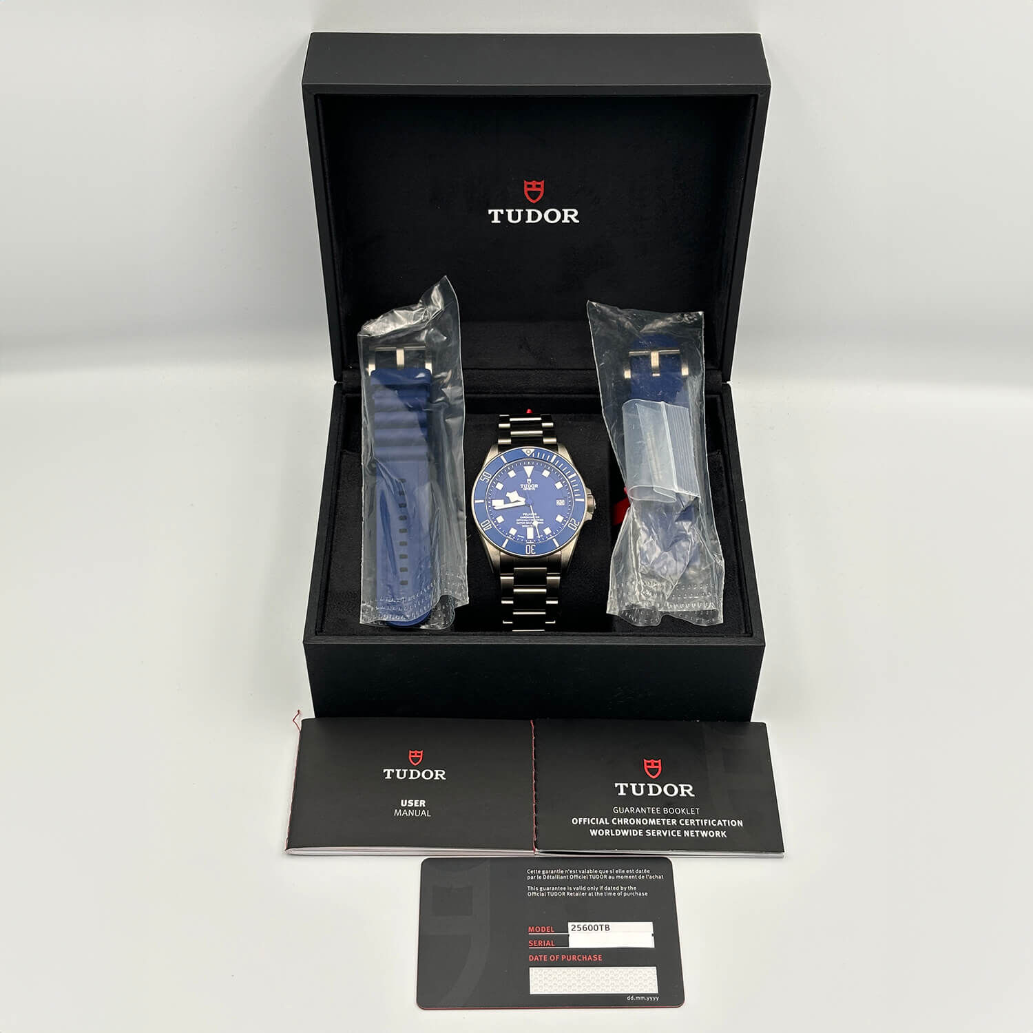 TUDOR Pelagos Men s Automatic Blue Dial Bracelet Watch at Fraser Hart