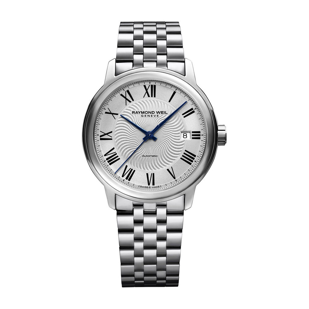 Raymond Weil Maestro Automatic men's silver dial stainless steel watch image number 0