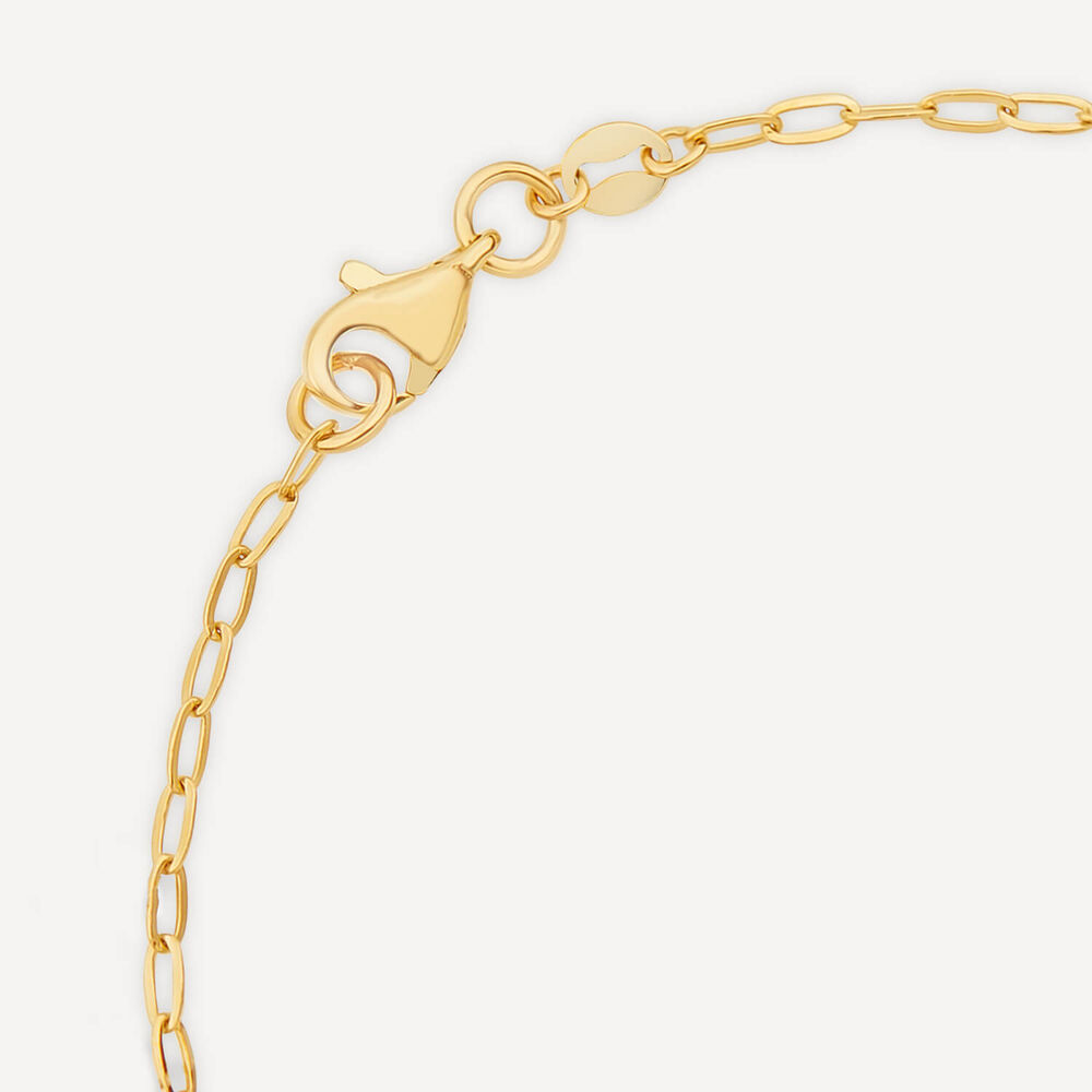 9ct Yellow Gold Polished Mini Discs Bracelet image number 4