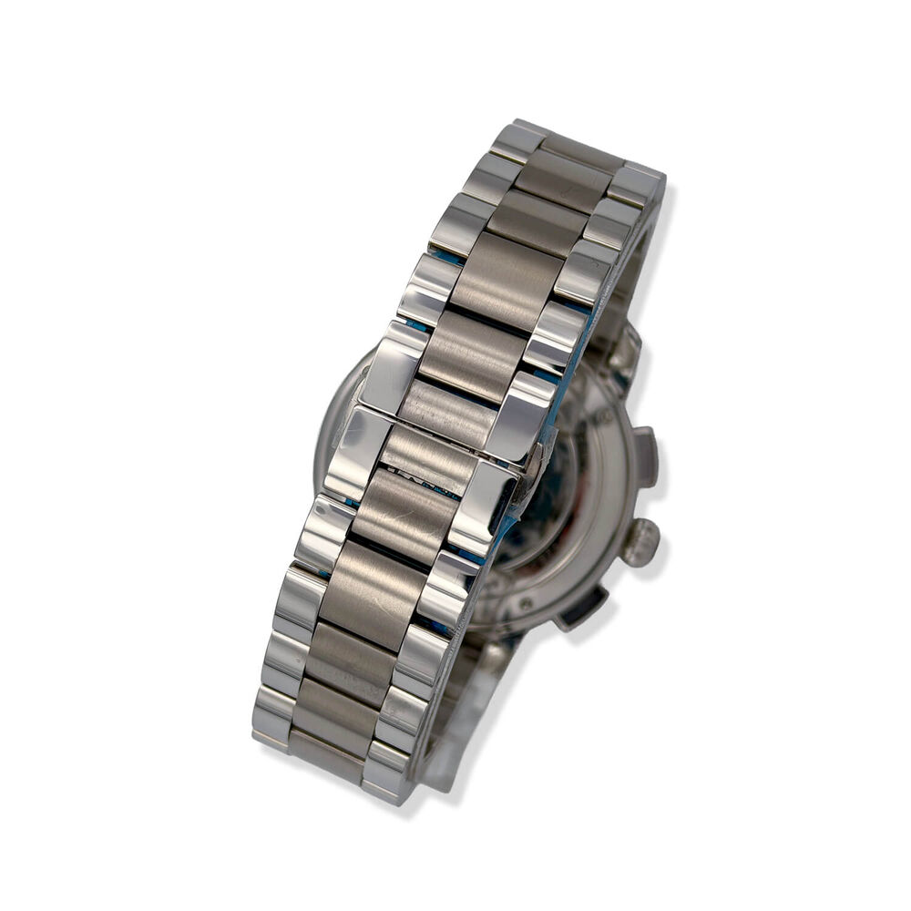 Pre-Owned Montblanc Star Legacy 43mm Beige Dial Rose Gold Index Steel Bracelet Watch image number 2