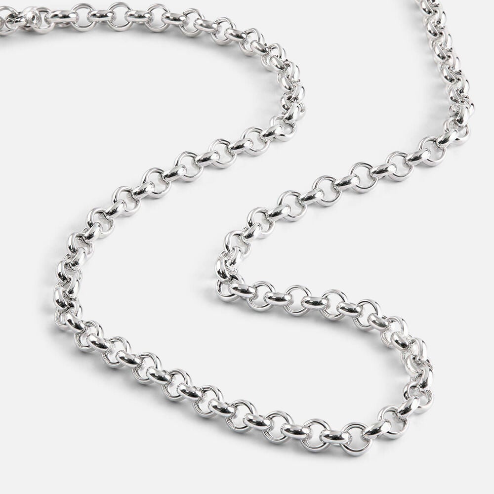 Sterling Silver Belcher Chain Necklet