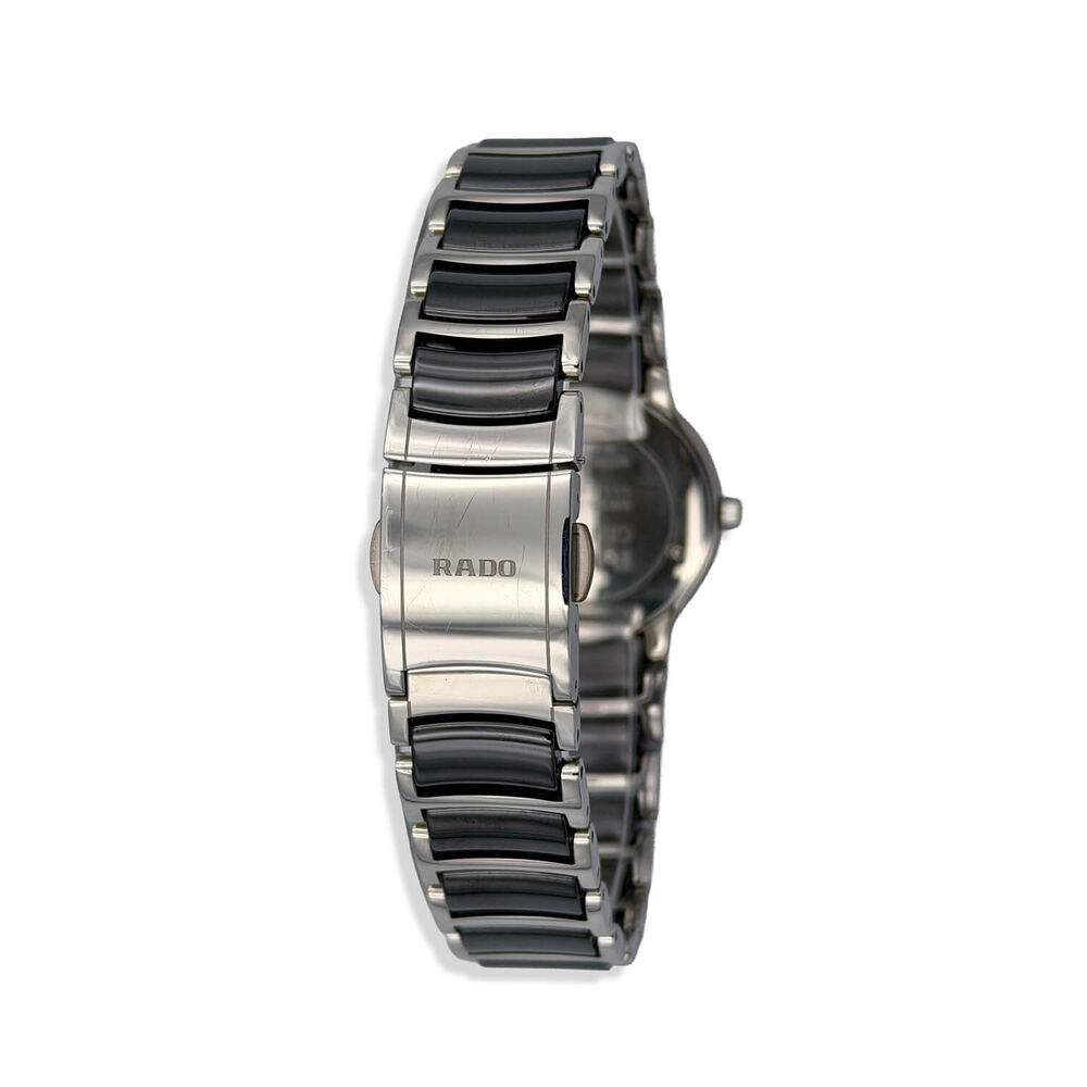 Pre-Owned Rado Centrix Diamond Dial Ceramic Stainless Steel Bracelet Watch