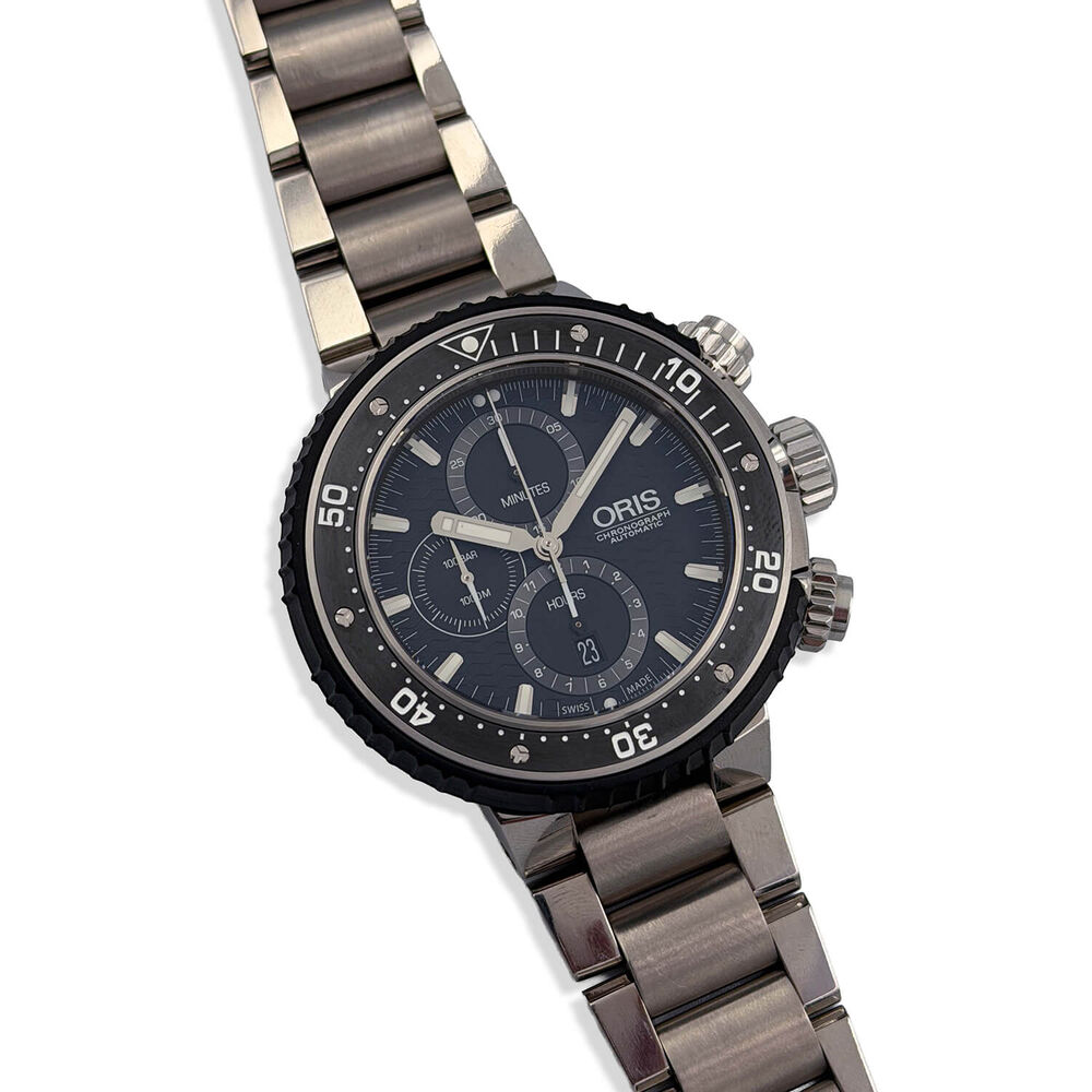 Pre-Owned Oris ProDiver Titanium Chronograph Watch Set