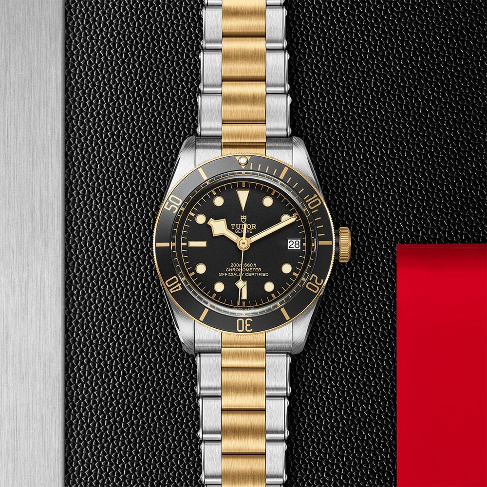 TUDOR Black Bay S&G Steel and Gold Bracelet Men's Watch image number 3