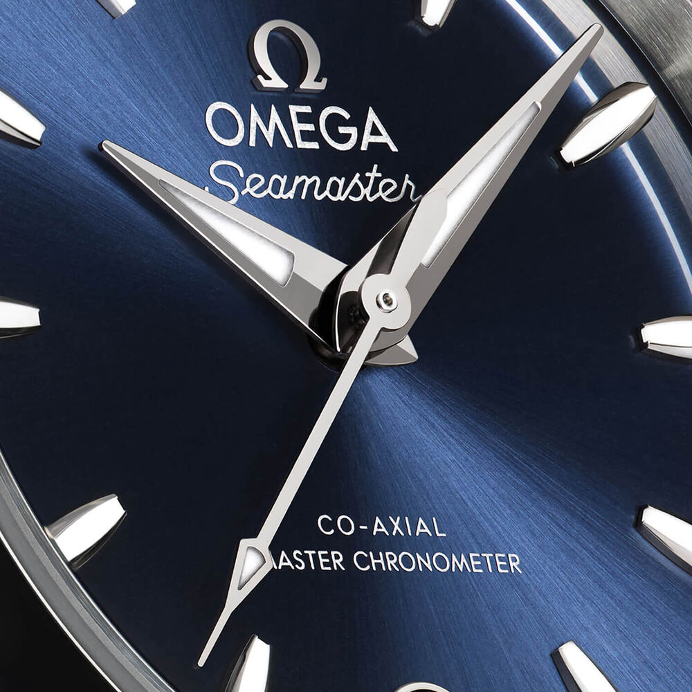 OMEGA Aqua Terra 150M 30mm Blue Dial Steel Bracelet Watch image number 1