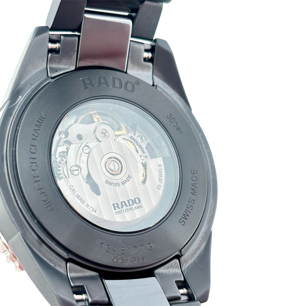 Pre-Owned Rado Captain Cook 43mm Skeleton Dial Ceramic Bracelet Watch image number 3