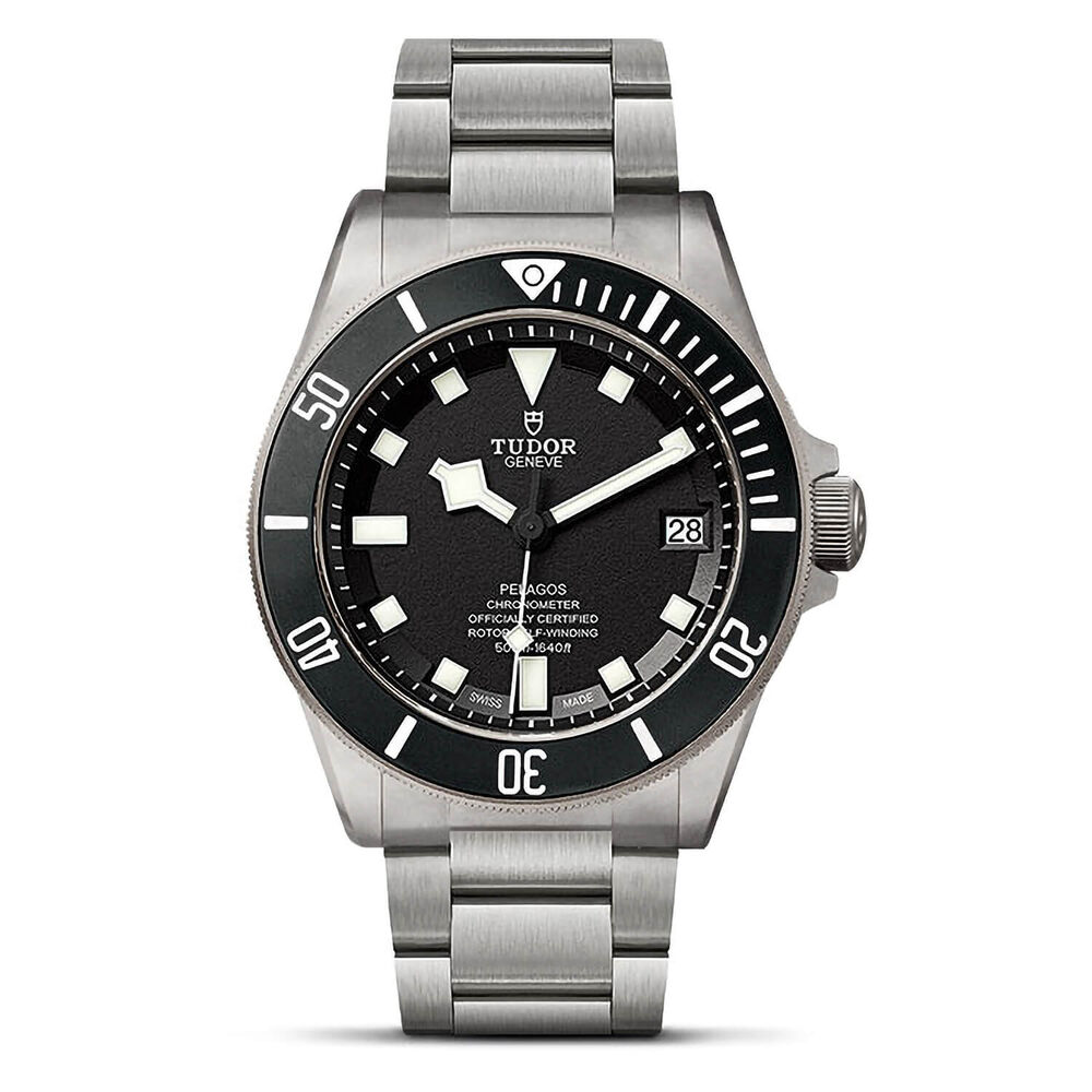 TUDOR Pelagos men's automatic black dial bracelet watch image number 0