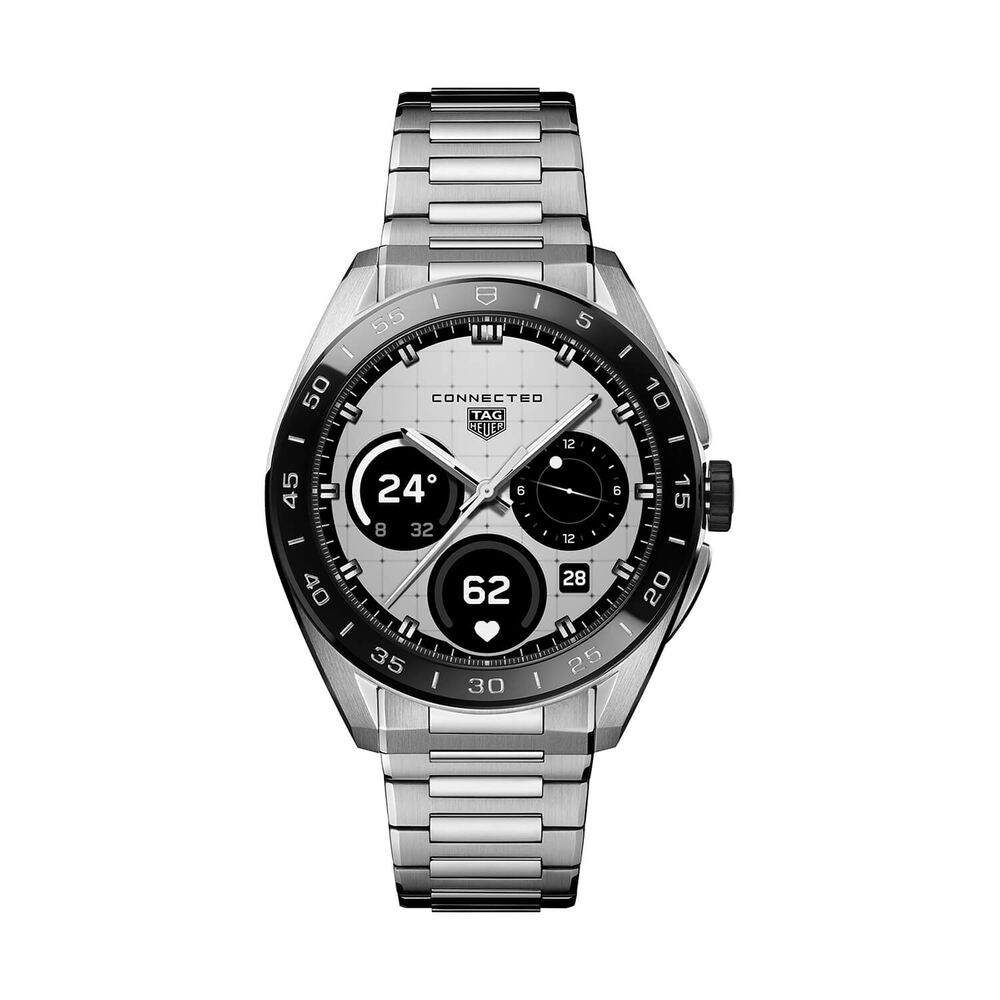 TAG Heuer Connected Calibre E5 45mm Dial Steel Bracelet Watch image number 0