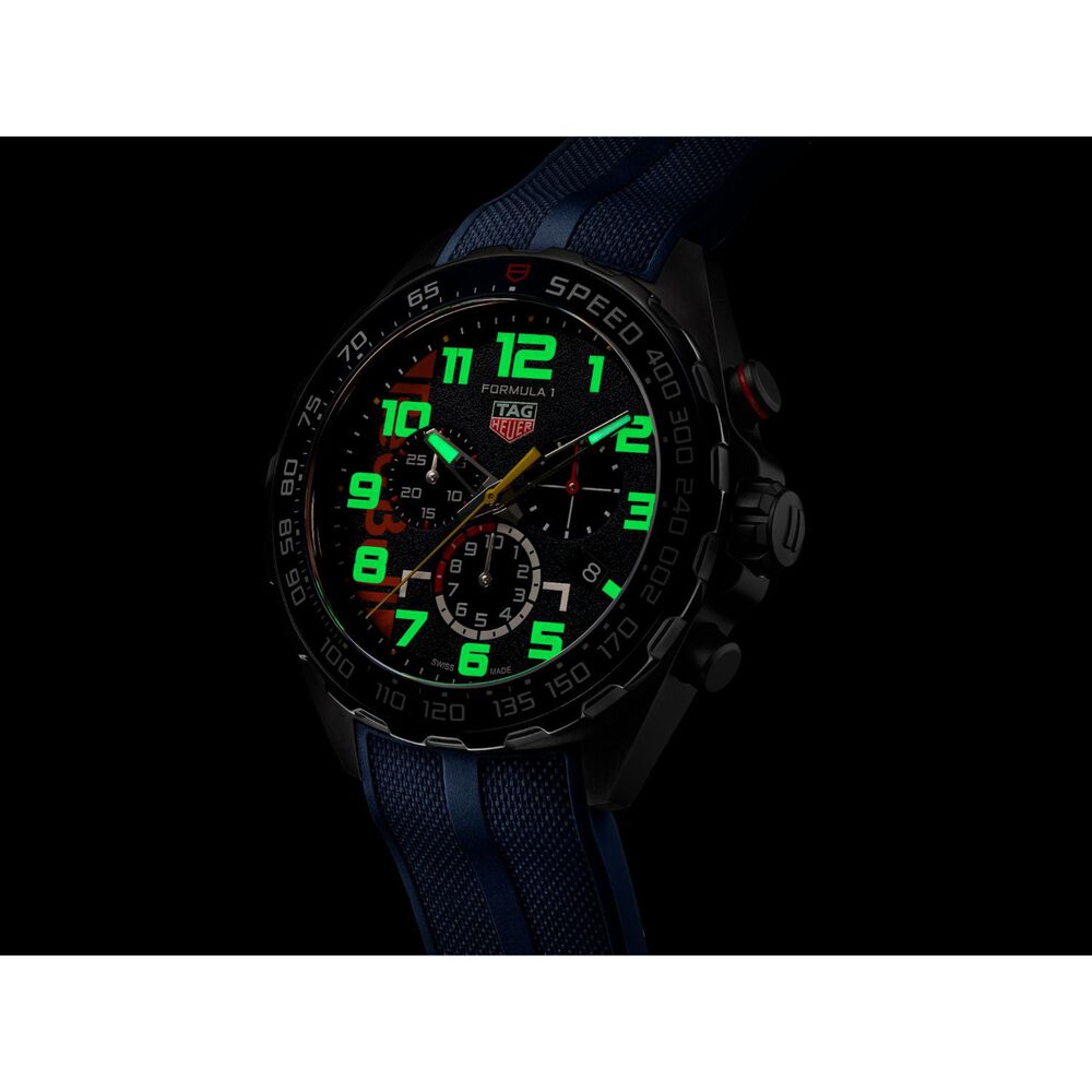 TAG Heuer Formula 1 Chronograph X Oracle Red Bull Racing 43mm Limited Edition Watch image number 6