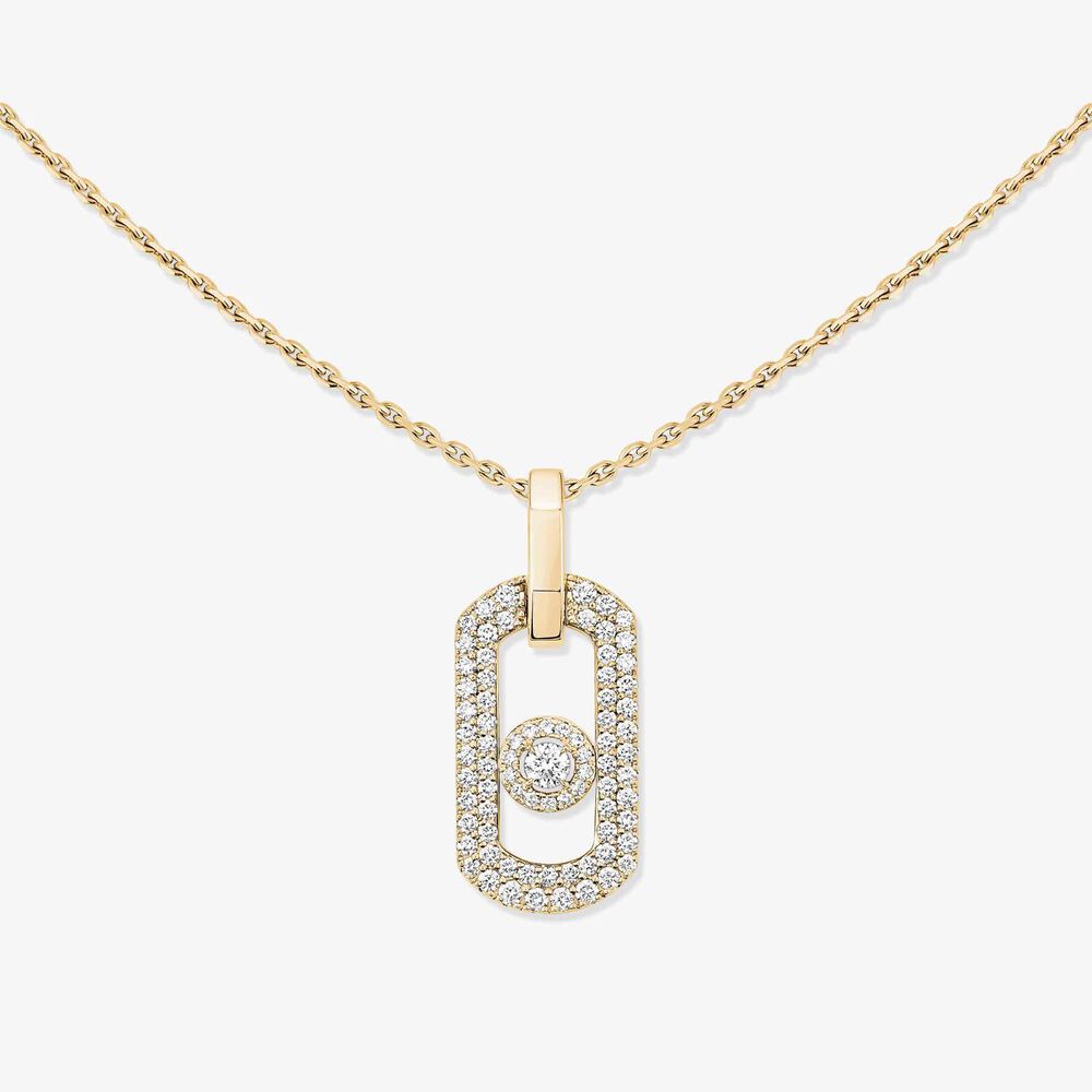 Messika So Move 18ct Yellow Gold 0.55ct Diamond Necklace